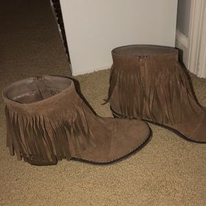 Super Cute Fringe Booties
